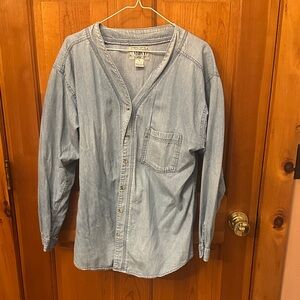 Denim Button Down Shirt